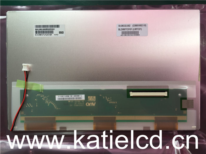 AUO友達8.0寸C080VW02 V0原裝車載液晶顯示屏