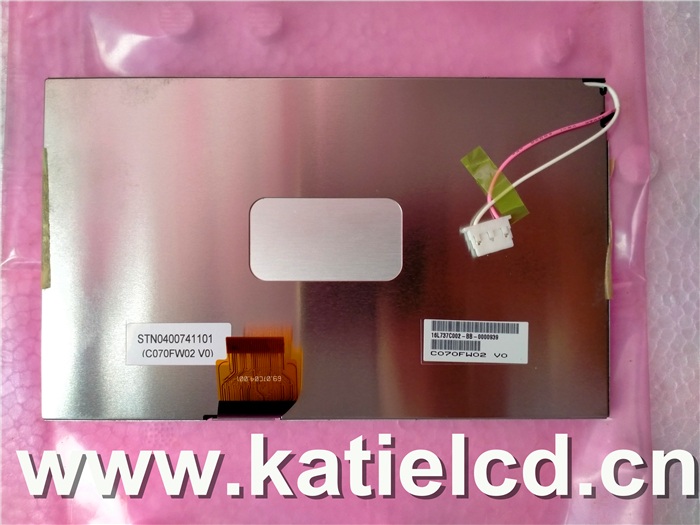 AUO友達7寸原裝C070FW02 V0車載導航 工業(yè) CCFL液晶屏